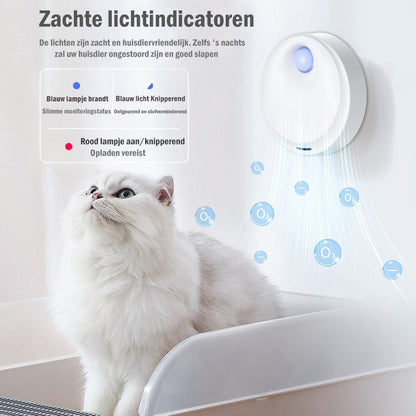 Automatische Slimme Kattenbak Geur Purifier/Deodorizer