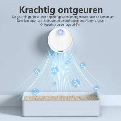 Automatische Slimme Kattenbak Geur Purifier/Deodorizer