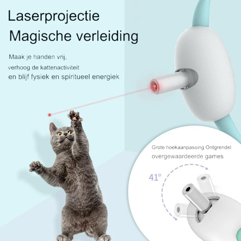 Slimme Interactieve Laser Halsband voor Katten